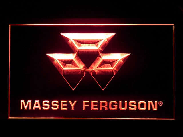 Massey Ferguson LED Light Sign